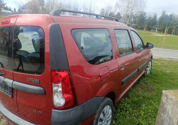 Dacia Logan cena 8500 przebieg: 330000, rok produkcji 2008 z Recz małe 7